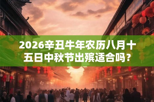 2026辛丑牛年农历八月十五日中秋节出殡适合吗？