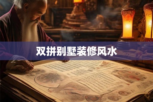 双拼别墅装修风水