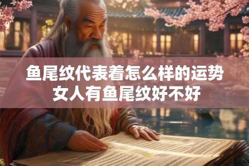 鱼尾纹代表着怎么样的运势 女人有鱼尾纹好不好