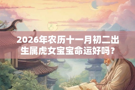 2026年农历十一月初二出生属虎女宝宝命运好吗？