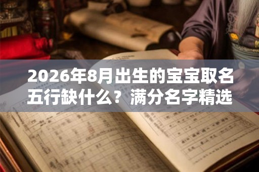 2026年8月出生的宝宝取名五行缺什么?满分名字精选 2026年8月出生的宝宝取名五行缺什么?满分名字精选