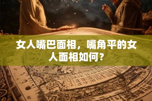 女人嘴巴面相,嘴角平的女人面相如何? 女人嘴巴面相,嘴角平的女人面相如何?
