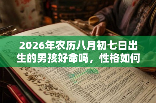 2026年农历八月初七日出生的男孩好命吗，性格如何？