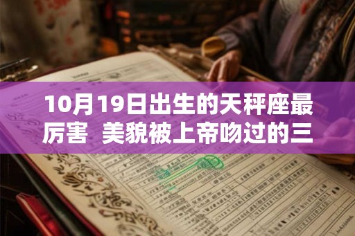 10月19日出生的天秤座最厉害  美貌被上帝吻过的三个星座