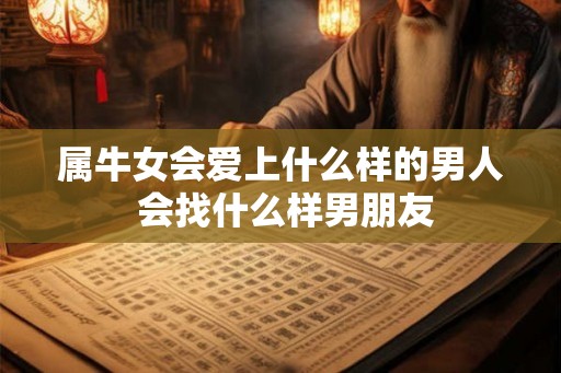 属牛女会爱上什么样的男人 会找什么样男朋友
