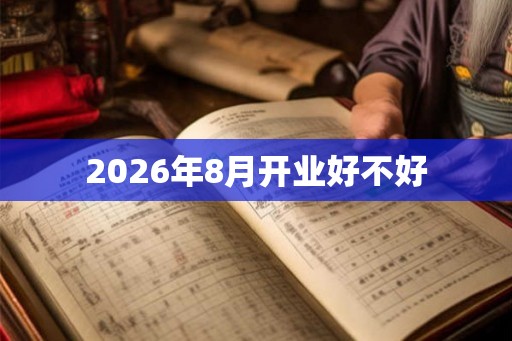 2026年8月开业好不好