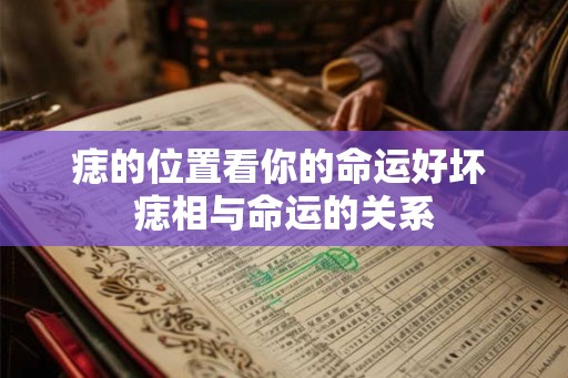 痣的位置看你的命运好坏 痣相与命运的关系 痣的位置看你的命运好坏 痣相与命运的关系