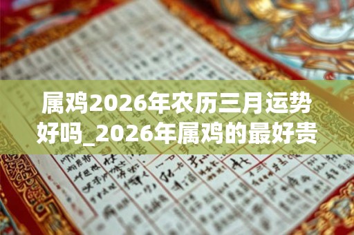 属鸡2026年农历三月运势好吗_2026年属鸡的最好贵人
