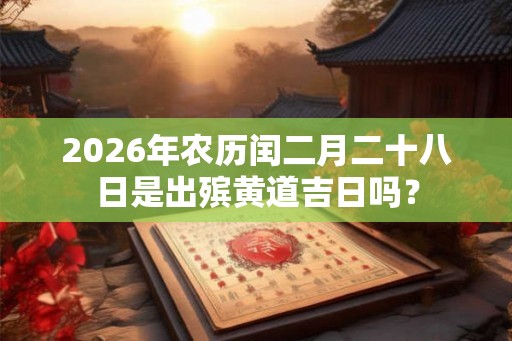 2026年农历闰二月二十八日是出殡黄道吉日吗？