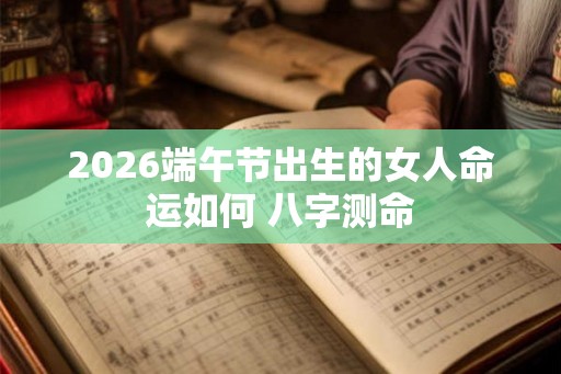 2026端午节出生的女人命运如何 八字测命