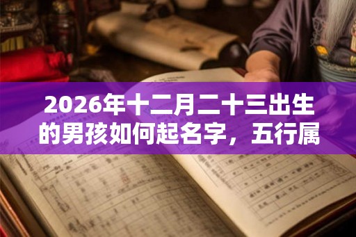 2026年十二月二十三出生的男孩如何起名字,五行属什么 2026年十二月二十三出生的男孩如何起名字,五行属什么