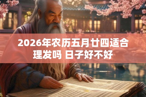 2026年农历五月廿四适合理发吗 日子好不好 2026年农历五月廿四适合理发吗 日子好不好