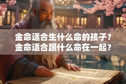 金命适合生什么命的孩子?金命适合跟什么命在一起? 金命适合生什么命的孩子?金命适合跟什么命在一起?