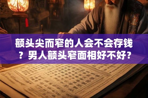 额头尖而窄的人会不会存钱？男人额头窄面相好不好？