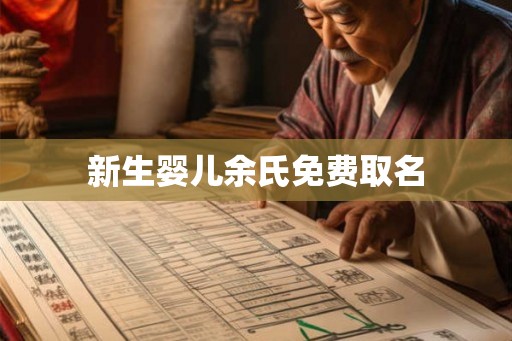 新生婴儿余氏免费取名 新生婴儿余氏免费取名