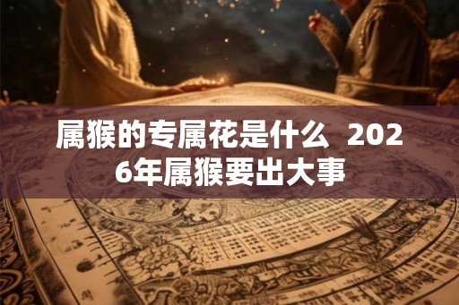 属猴的专属花是什么  2026年属猴要出大事