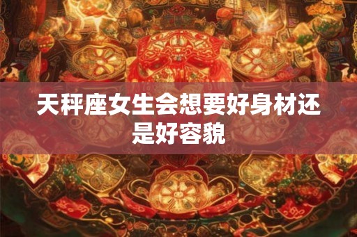 天秤座女生会想要好身材还是好容貌