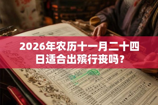 2026年农历十一月二十四日适合出殡行丧吗？