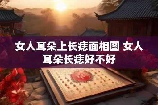 女人耳朵上长痣面相图 女人耳朵长痣好不好