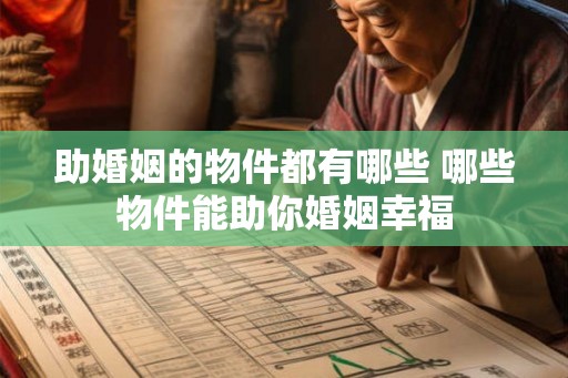 助婚姻的物件都有哪些 哪些物件能助你婚姻幸福