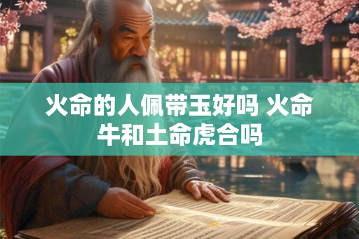 火命的人佩带玉好吗 火命牛和土命虎合吗 火命的人佩带玉好吗 火命牛和土命虎合吗