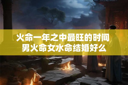 火命一年之中最旺的时间 男火命女水命结婚好么