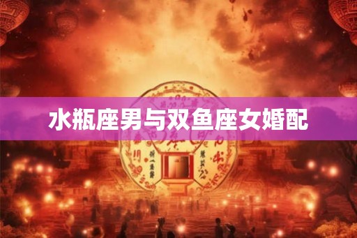 水瓶座男与双鱼座女婚配 水瓶座男与双鱼座女婚配