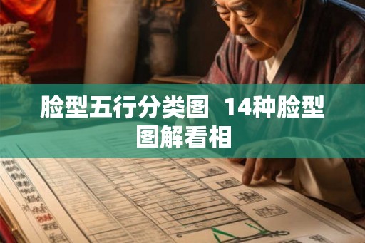 脸型五行分类图  14种脸型图解看相