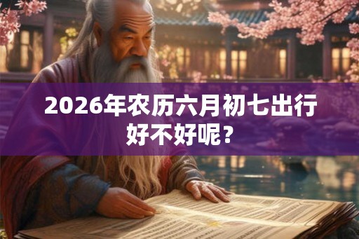 2026年农历六月初七出行好不好呢？