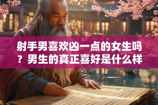 射手男喜欢凶一点的女生吗？男生的真正喜好是什么样的？