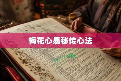 梅花心易秘传心法