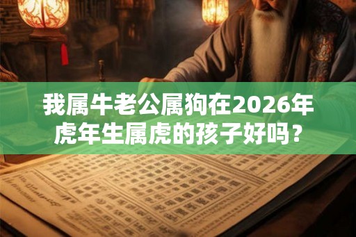 我属牛老公属狗在2026年虎年生属虎的孩子好吗？