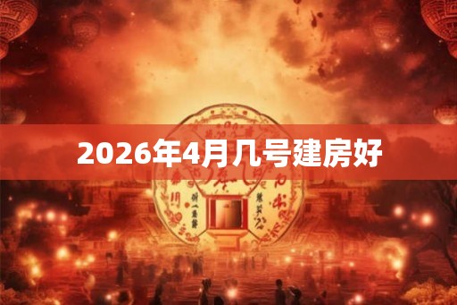 2026年4月几号建房好