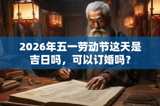 2026年五一劳动节这天是吉日吗，可以订婚吗？