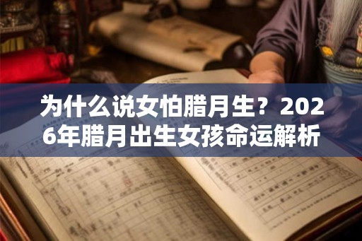 为什么说女怕腊月生？2026年腊月出生女孩命运解析