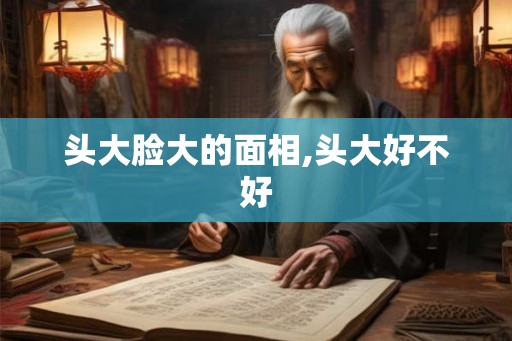 头大脸大的面相,头大好不好