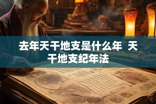 去年天干地支是什么年  天干地支纪年法