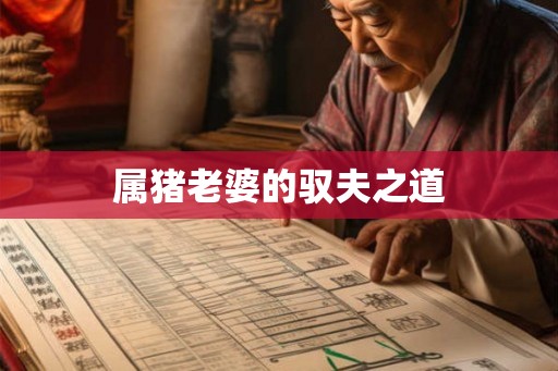 属猪老婆的驭夫之道 属猪老婆的驭夫之道