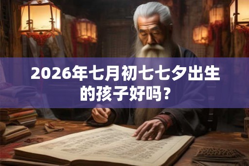 2026年七月初七七夕出生的孩子好吗? 2026年七月初七七夕出生的孩子好吗?