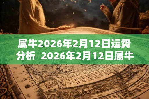 属牛2026年2月12日运势分析  2026年2月12日属牛今日运势