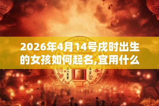 2026年4月14号戌时出生的女孩如何起名,宜用什么字