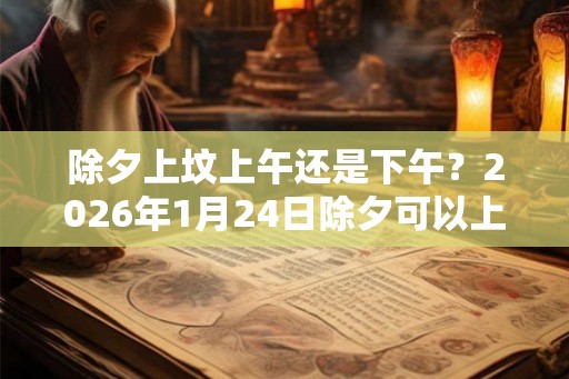 除夕上坟上午还是下午？2026年1月24日除夕可以上坟祭祖吗？
