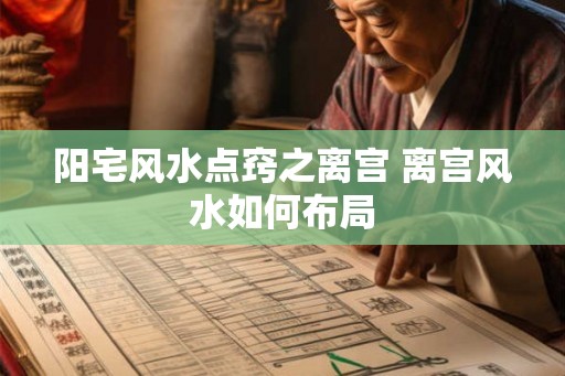 阳宅风水点窍之离宫 离宫风水如何布局