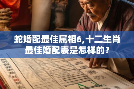蛇婚配最佳属相6,十二生肖最佳婚配表是怎样的? 蛇婚配最佳属相6,十二生肖最佳婚配表是怎样的?