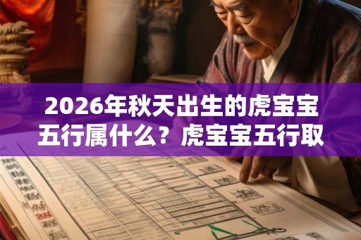 2026年秋天出生的虎宝宝五行属什么？虎宝宝五行取名大全