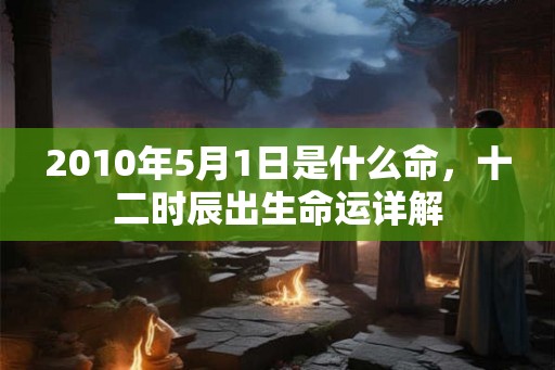 2010年5月1日是什么命，十二时辰出生命运详解