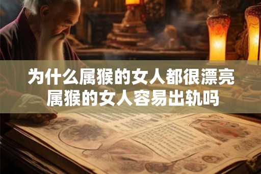 为什么属猴的女人都很漂亮 属猴的女人容易出轨吗 为什么属猴的女人都很漂亮 属猴的女人容易出轨吗