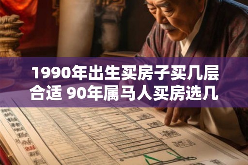 1990年出生买房子买几层合适 90年属马人买房选几层好 1990年出生买房子买几层合适 90年属马人买房选几层好