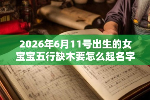 2026年6月11号出生的女宝宝五行缺木要怎么起名字