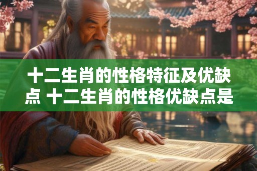 十二生肖的性格特征及优缺点 十二生肖的性格优缺点是什么 十二生肖的性格特征及优缺点 十二生肖的性格优缺点是什么